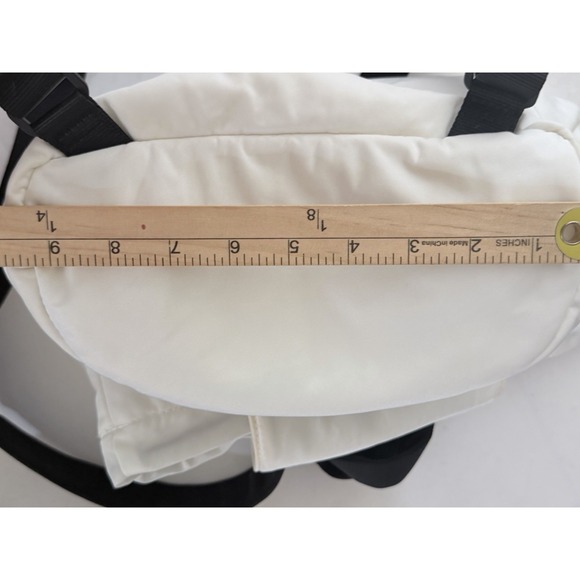 Lululemon Carry On Backpack Bag White Black Pockets Active Sports main image 6
